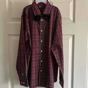 Brand new Tommy Hilfiger Shirt and bow tie